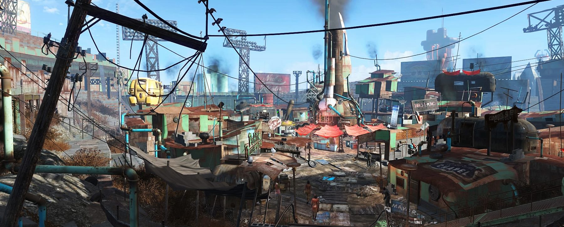 Diamond city in Fallout 4
