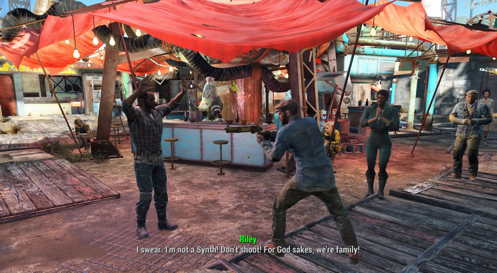 Diamond city in Fallout 4